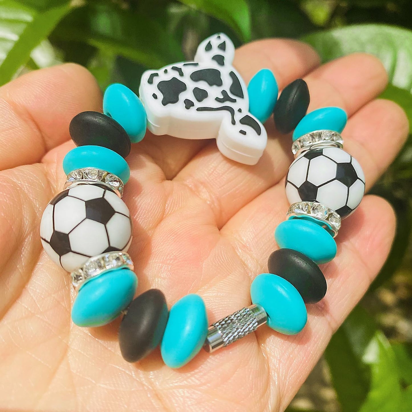 Tumbler Charms for Stanley Cups with Handle, Cup Charms for Stanley Accessories, Personalized Cup Shape and Beads Bracelet Charm for Simple Modern, Keychain Jewelry Accessories for Water Bottle