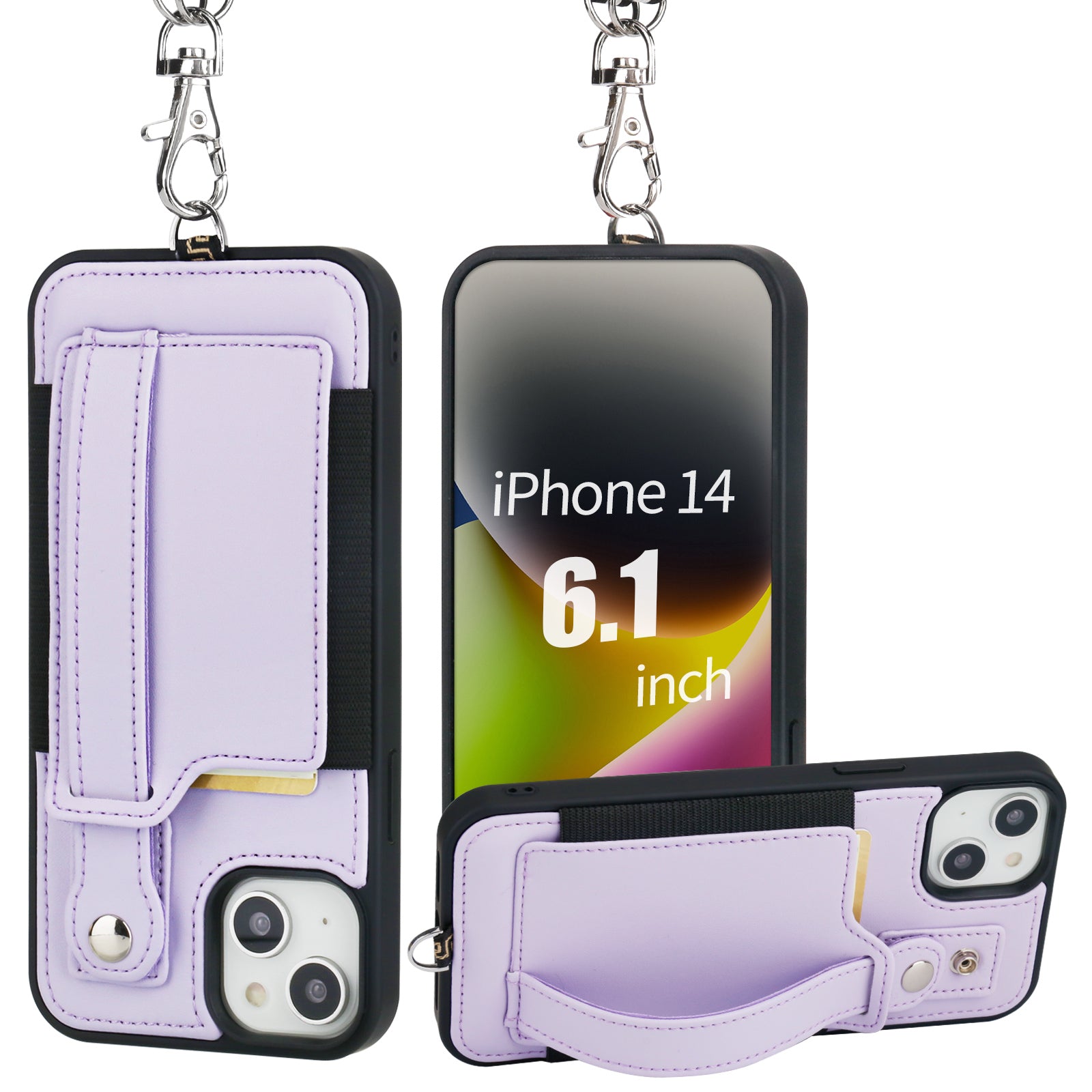 TOOVREN iPhone 12 Pro Max Case Wallet, iPhone 12 Pro Max Lanyard Case –  toovren